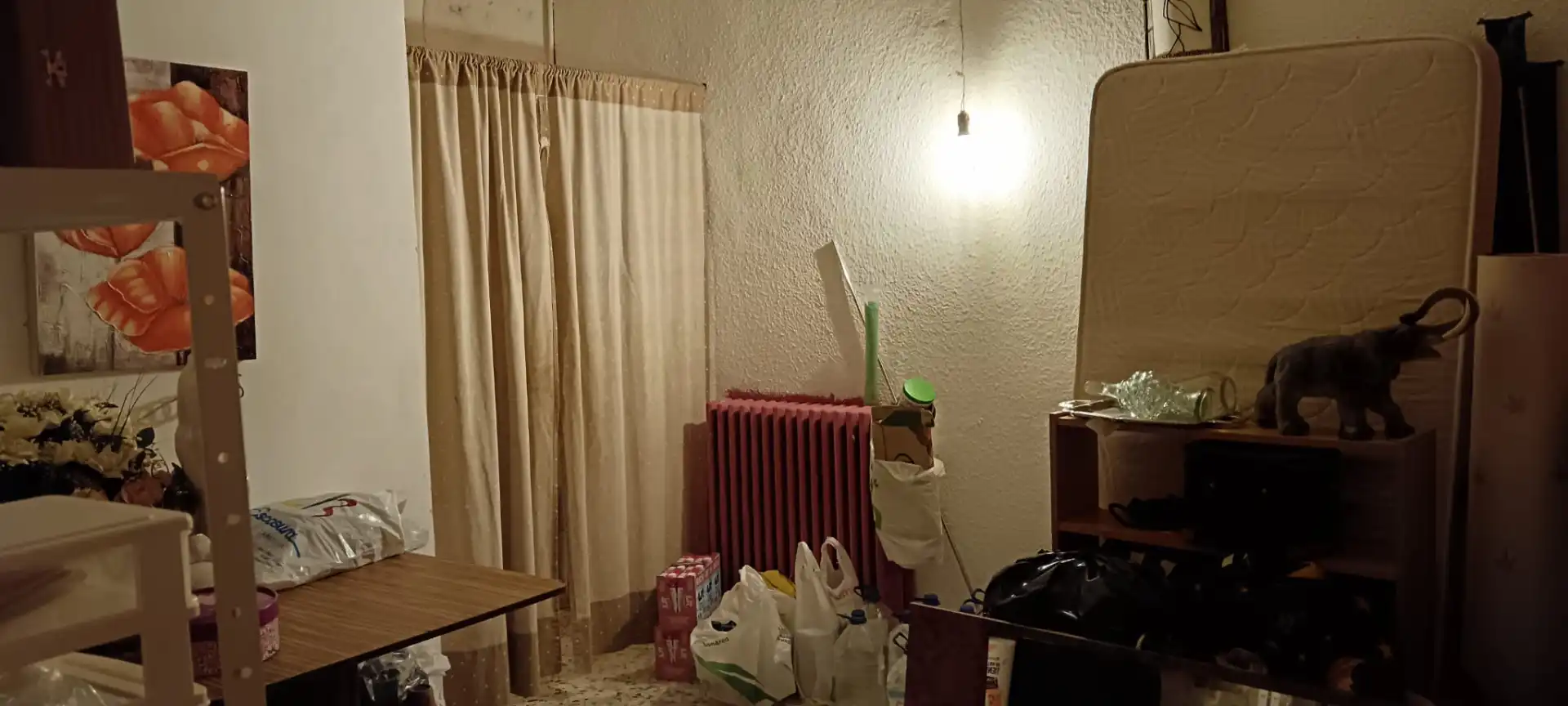 Schlafzimmer von Wohnung zum Verkauf in Cabañas de Ebro mit Heizung, Abstellraum und Ofen