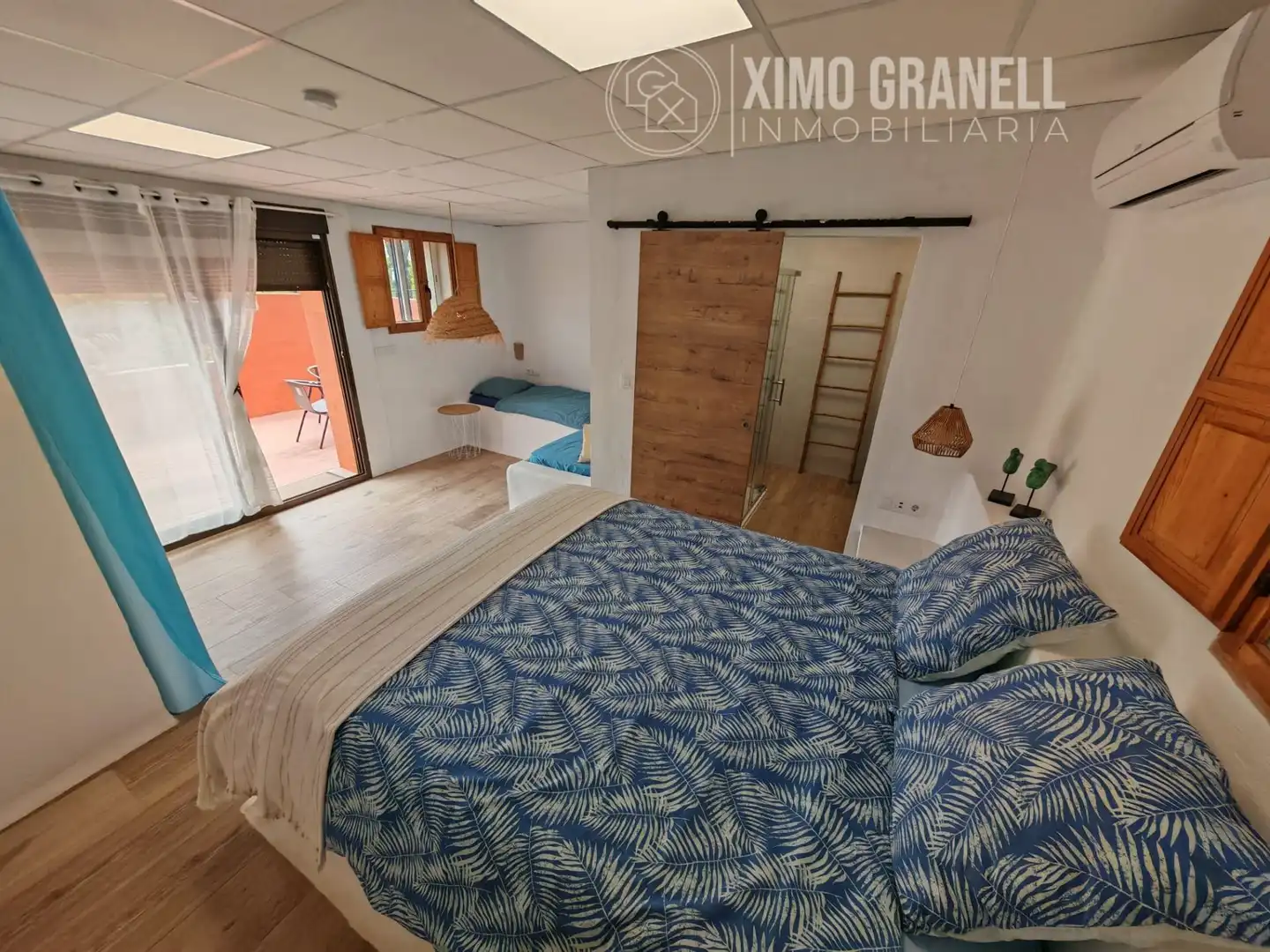 Schlafzimmer von Country house zum Verkauf in Sagunto / Sagunt mit Klimaanlage, Heizung und Privatgarten