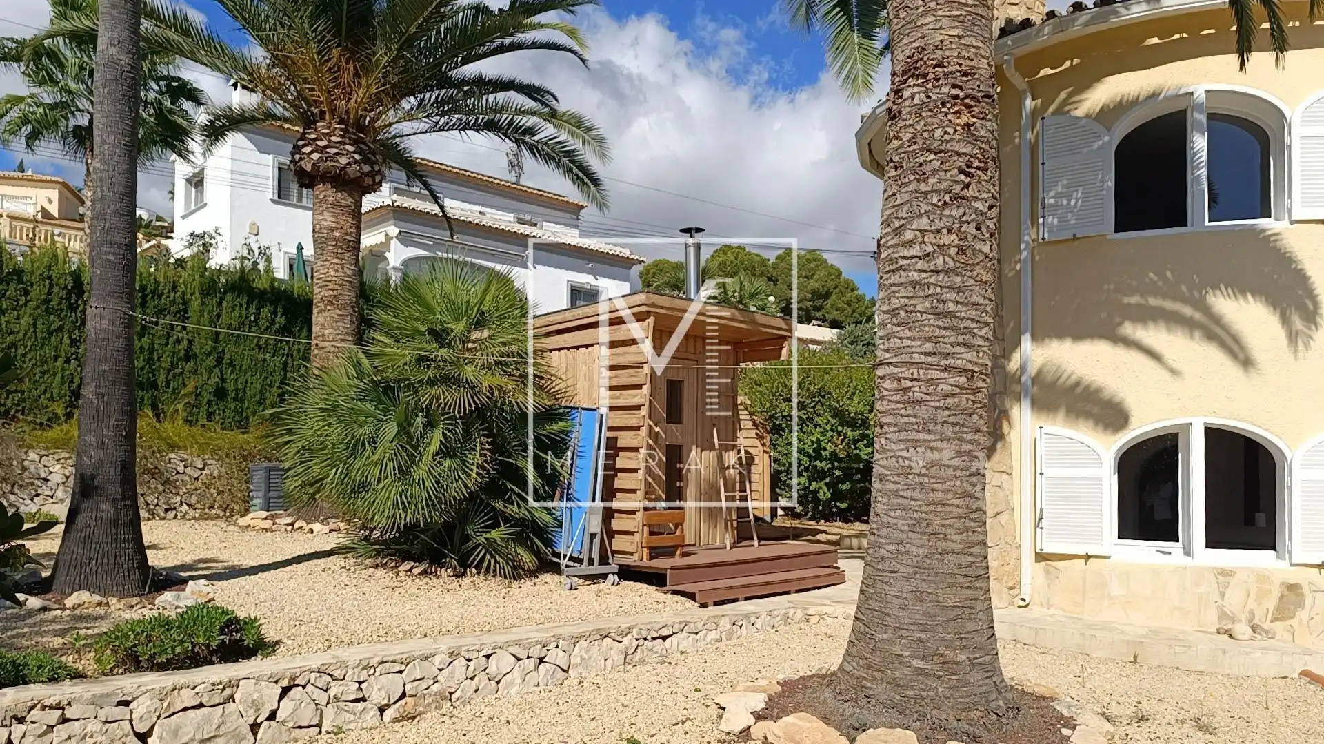 Jardín de Casa o chalet en venta en Calpe / Calp con Aire acondicionado, Calefacción y Jardín privado