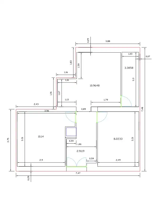 Wohnung zum Verkauf in Madrid mit Heizung