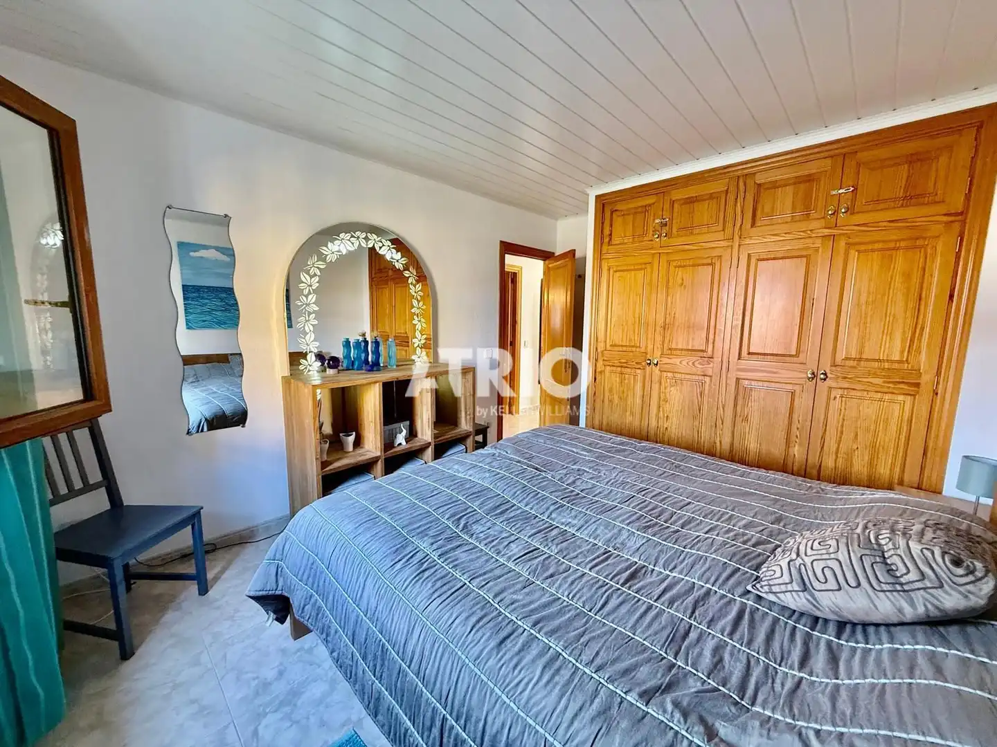 Schlafzimmer von Wohnung zum Verkauf in Santa Margalida mit Klimaanlage, Privatgarten und Terrasse