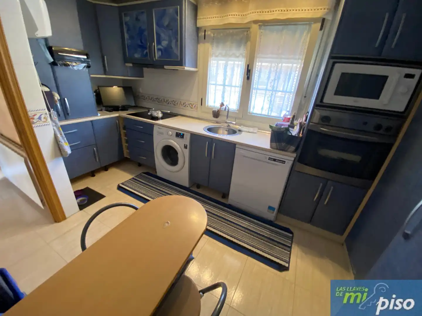 Cocina de Casa adosada en venta en Cistérniga con Calefacción, Jardín privado y Parquet