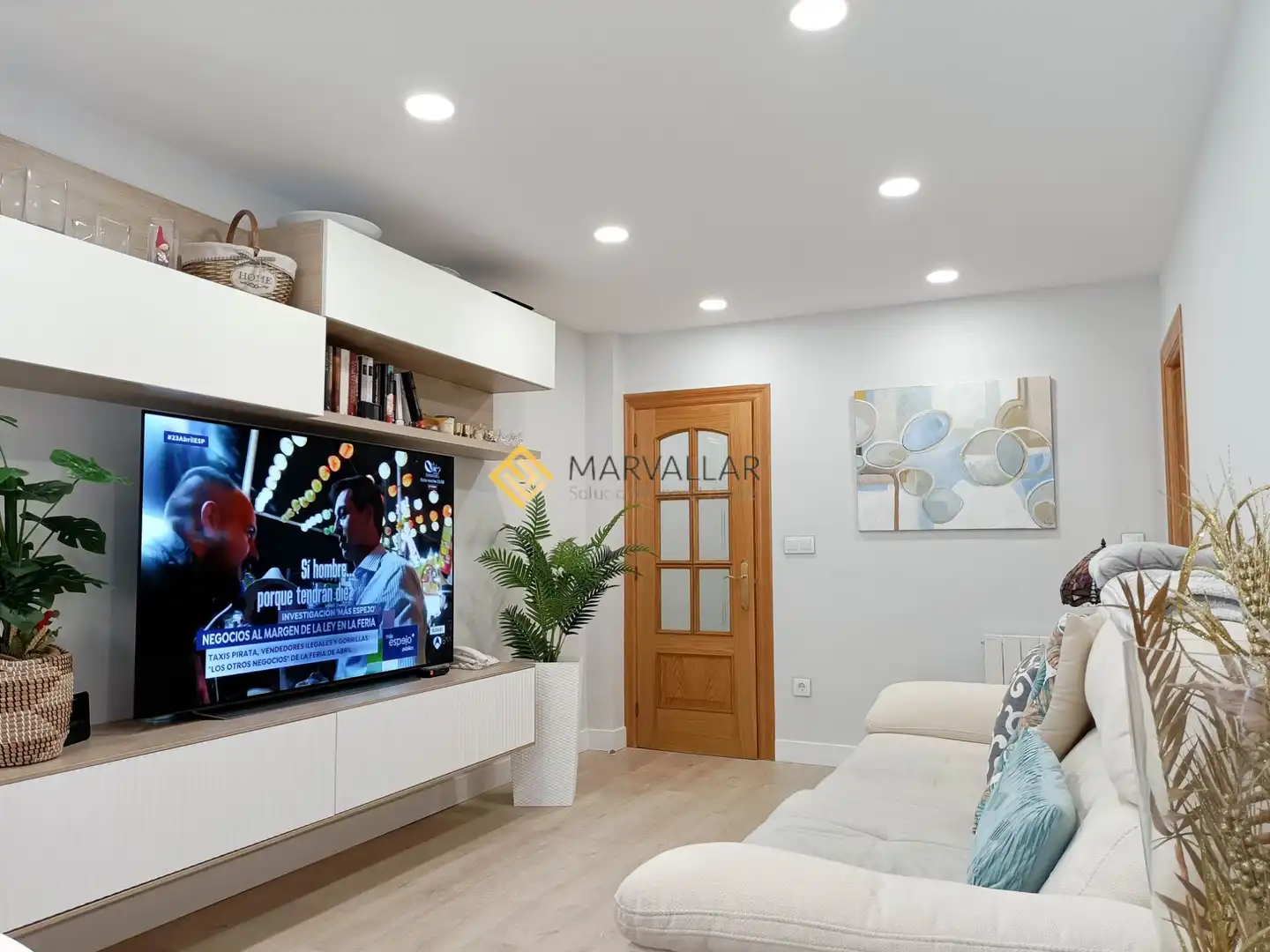 Living room of Flat for sale in Santander  with Heating