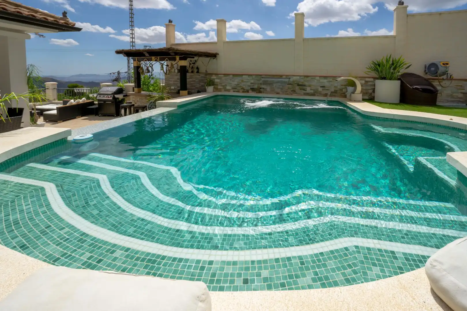 Piscina de Casa o xalet en venda en Casarabonela amb Calefacció, Jardí privat i Terrassa