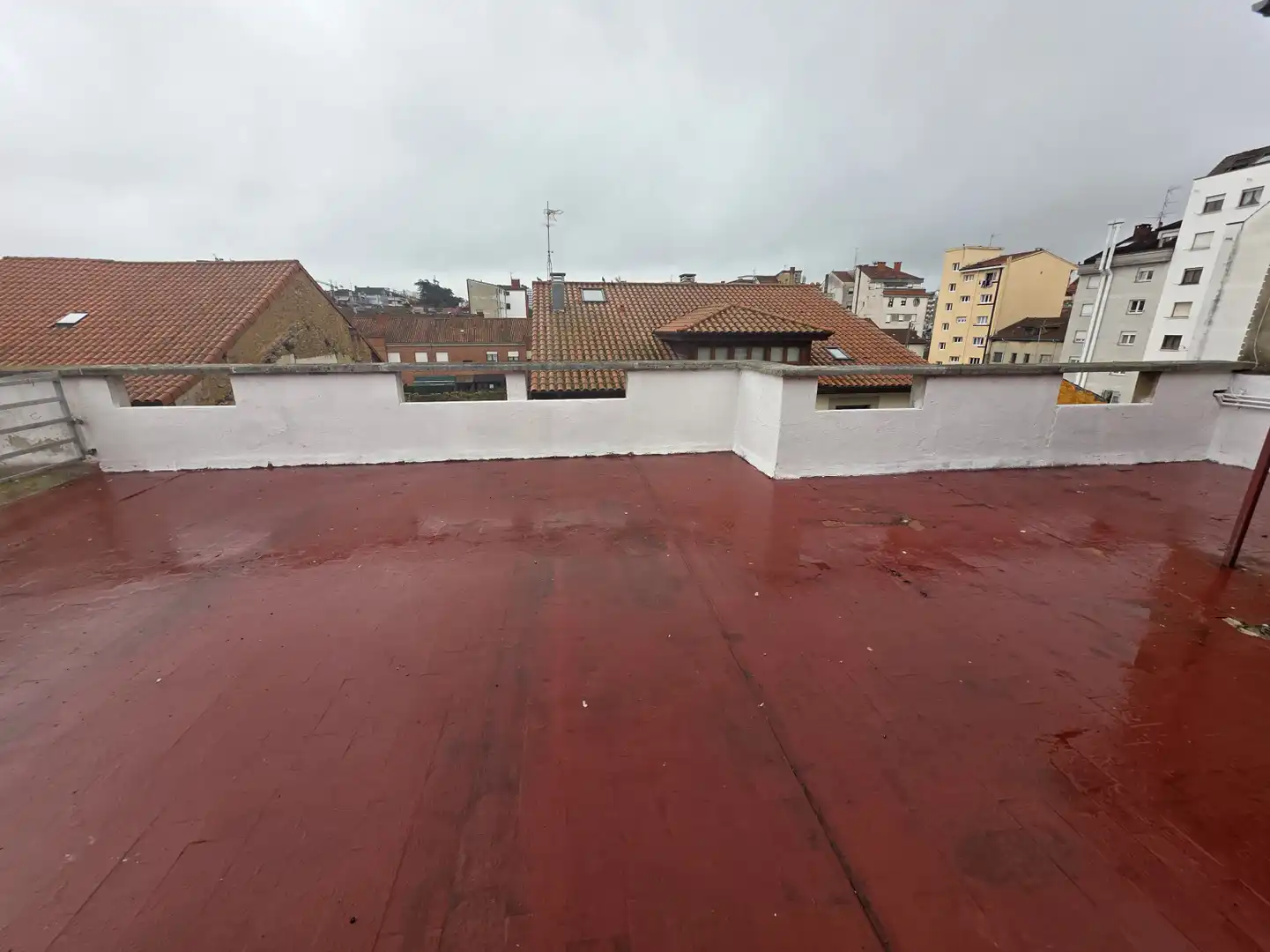 Terraza de Ático de alquiler en La Pola Siero