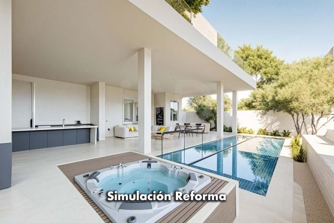 Piscina de Casa o chalet en venta en Sant Cugat del Vallès