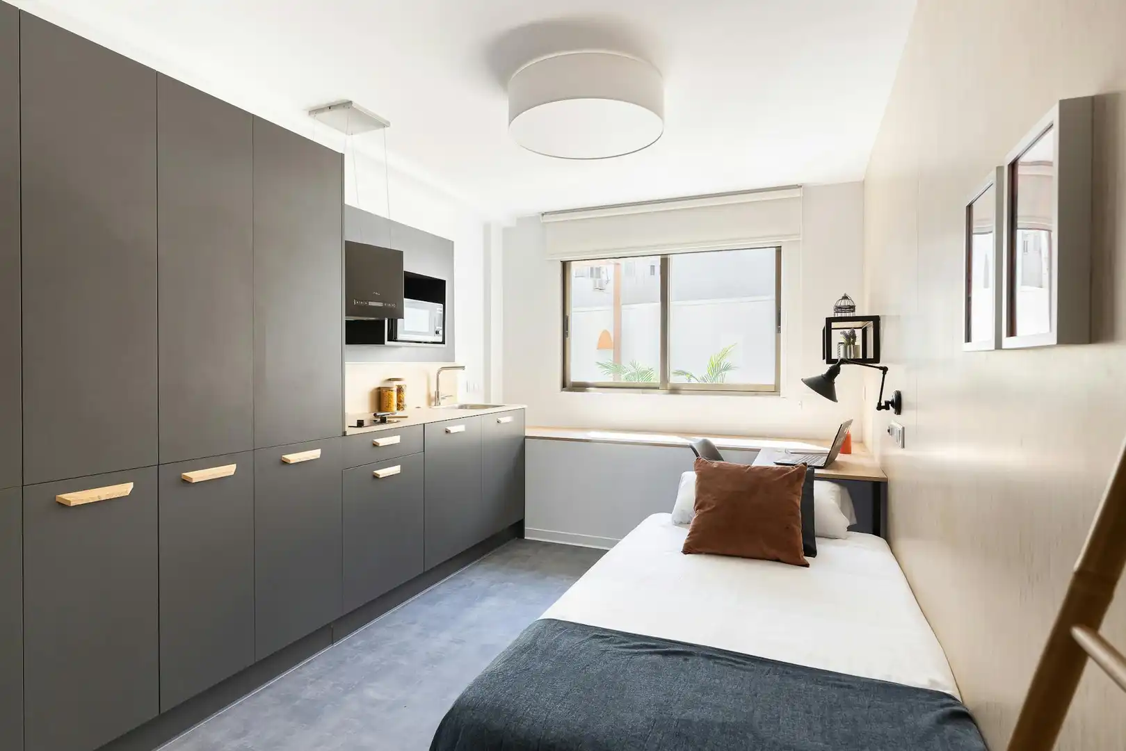 Bedroom of Flat for rent in Valencia  with Air Conditioner