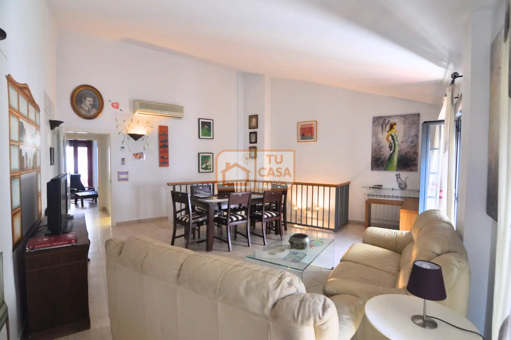 Sala d'estar de Pis en venda en Cáceres amb Aire condicionat, Calefacció i Terrassa