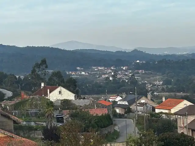 Exterior view of Houses for sale in Vilanova de Arousa  with Heating, Private garden and Parquet flooring