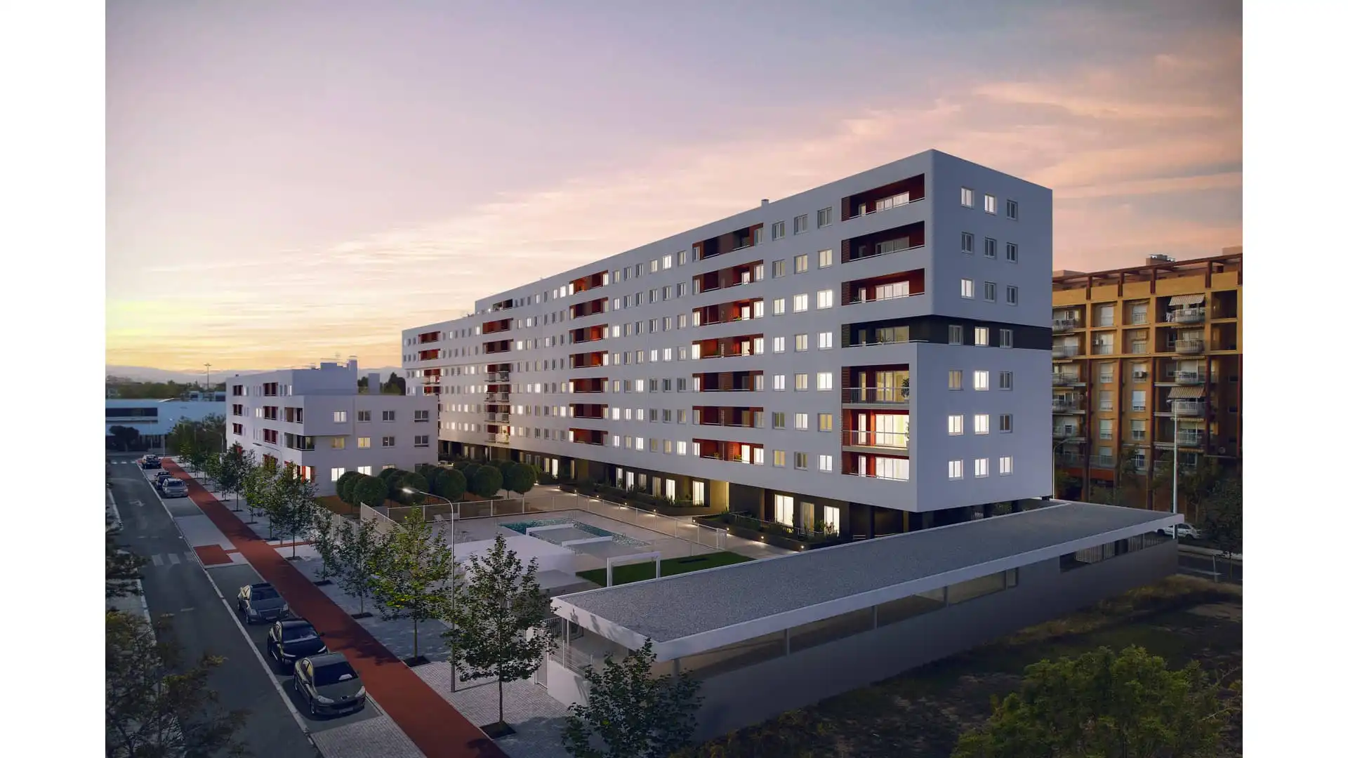 Vista exterior de Pis en venda en Sagunto / Sagunt amb Parquet, Terrassa i Traster