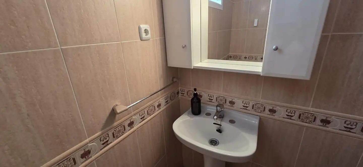 Bathroom of Flat for rent in Elche / Elx  with Air Conditioner, Furnished and Balcony