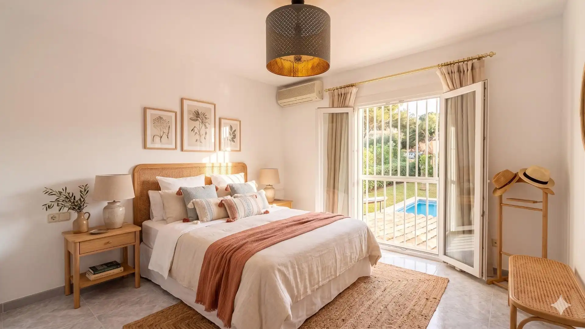 Bedroom of Detached homes for rent in Calvià  with Terrace, Storage room and Community pool
