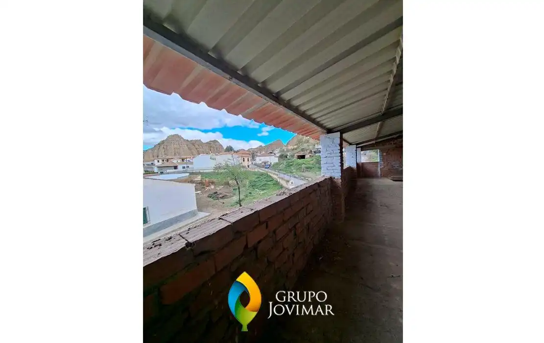 Vista exterior de Casa o chalet en venta en Purullena con Jardín privado, Terraza y Amueblado