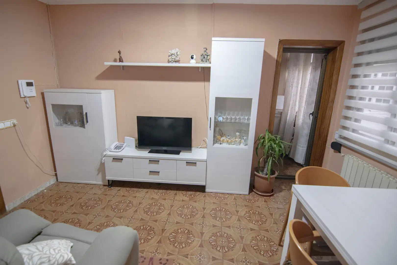 Sala de estar de Piso en venta en Barcelona con Calefacción
