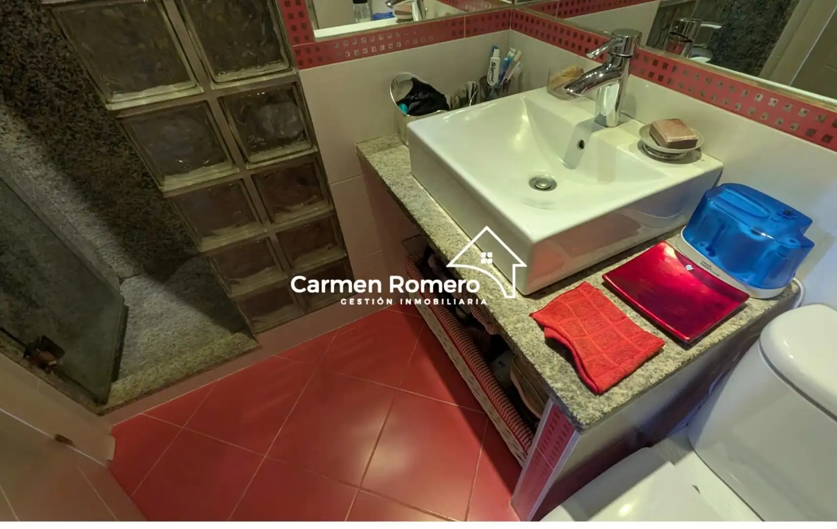 Baño de Casa adosada en venta en Villoria con Calefacción, Jardín privado y Amueblado