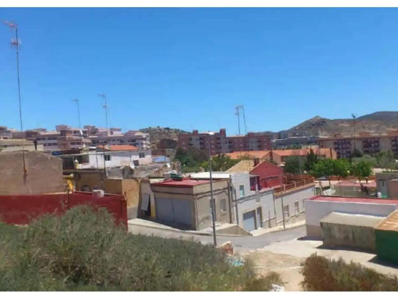 Vista exterior de Terreny en venda en Cartagena