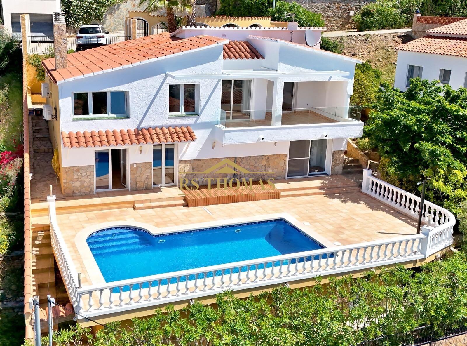 Vista exterior de Casa o xalet en venda en Roses amb Aire condicionat, Calefacció i Terrassa