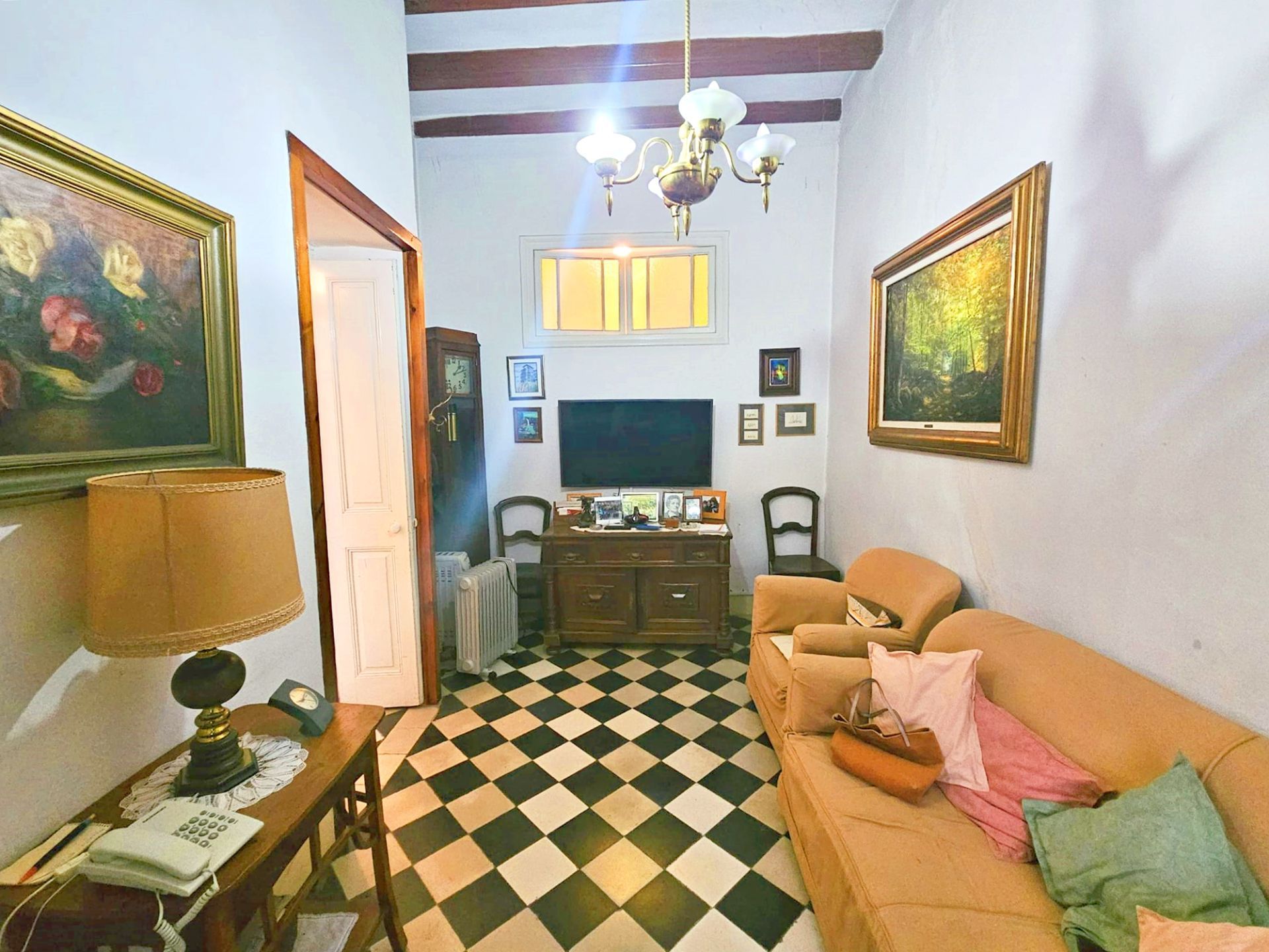 Sala de estar de Casa o chalet en venta en Argentona con Terraza