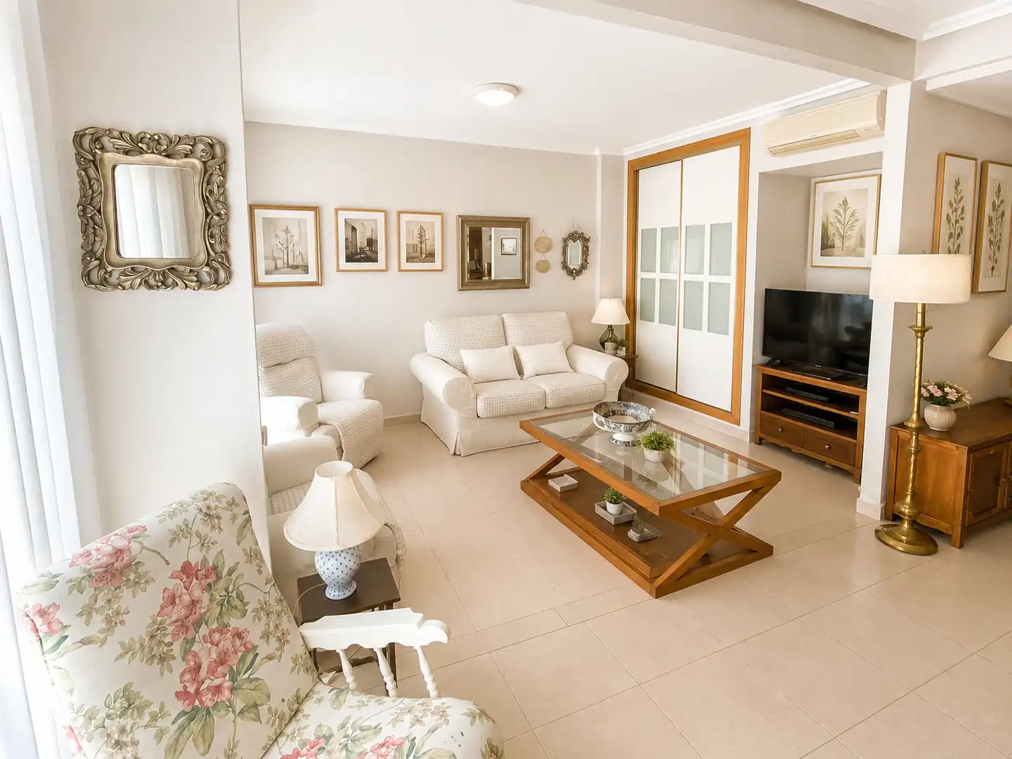 Sala d'estar de Àtic en venda en San Pedro del Pinatar amb Aire condicionat, Terrassa i Forn