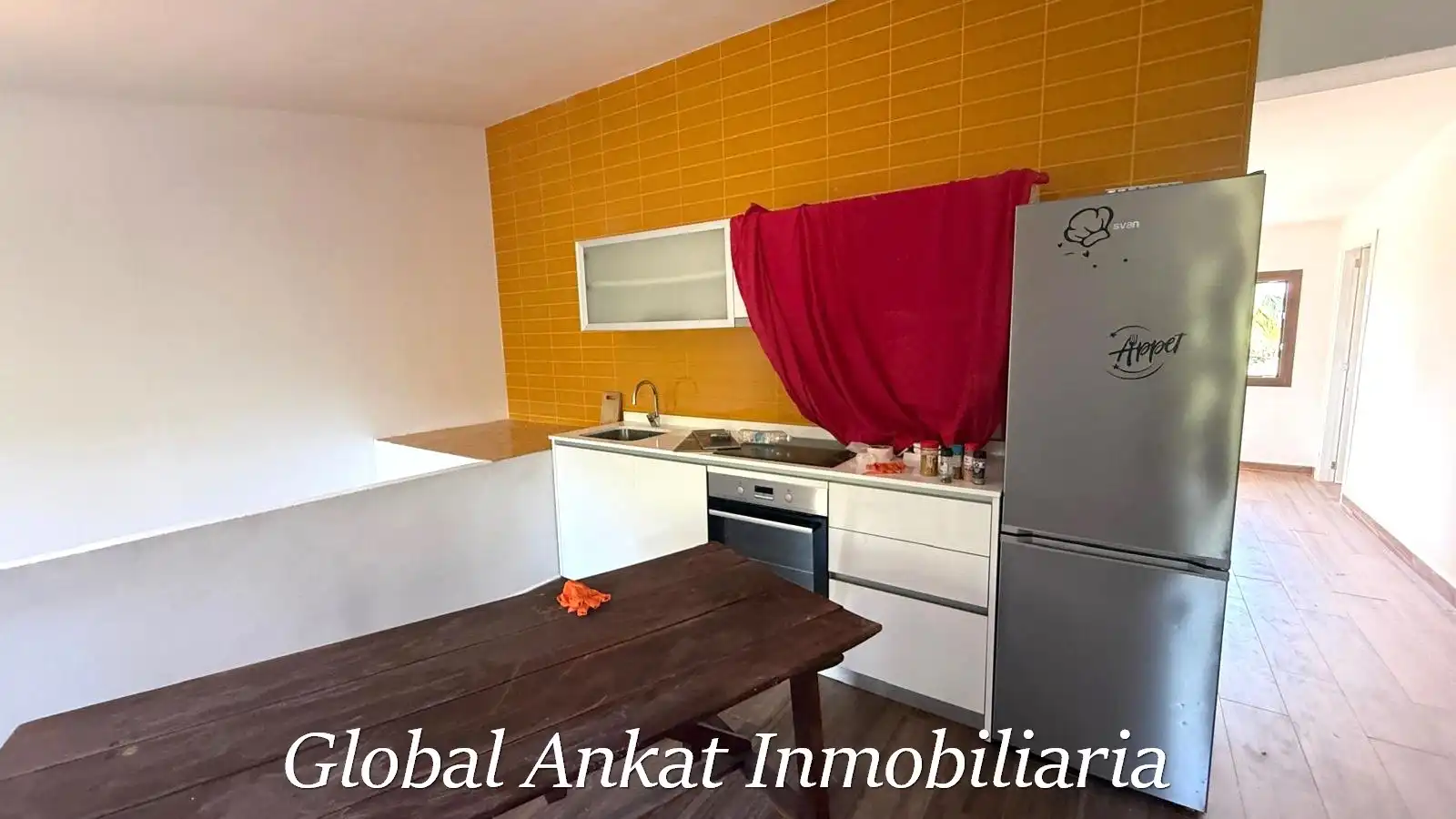 Cocina de Apartamento de alquiler en Felanitx con Aire acondicionado, Terraza y Amueblado