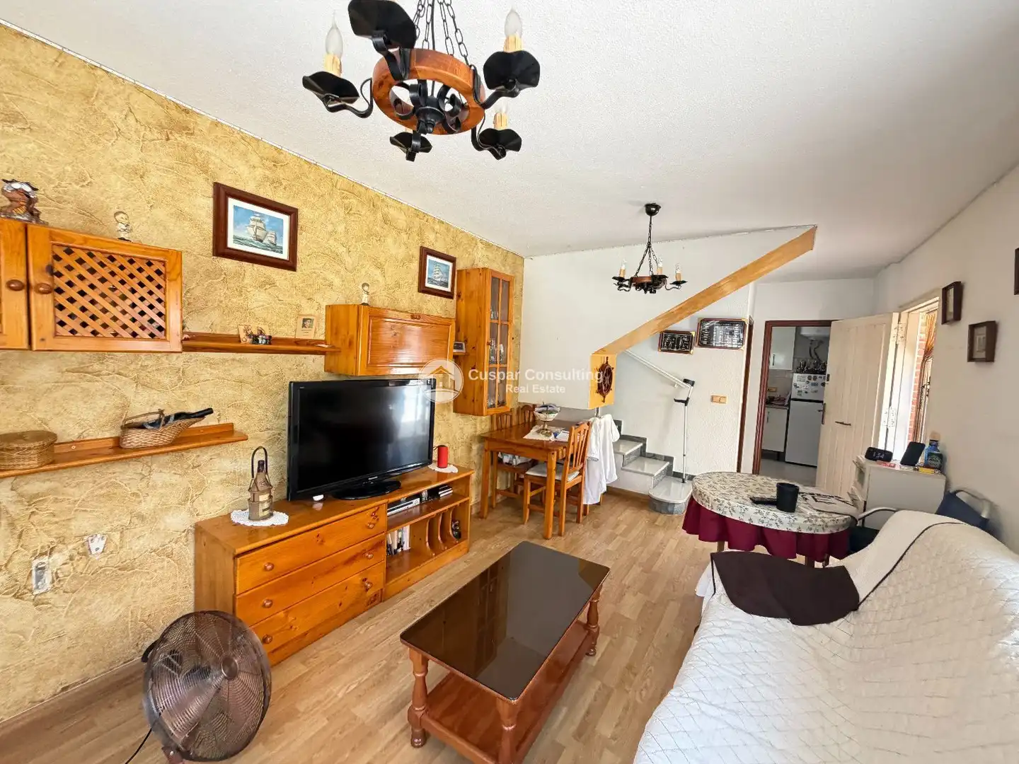 Sala de estar de Dúplex en venta en Los Alcázares con Aire acondicionado, Calefacción y Terraza