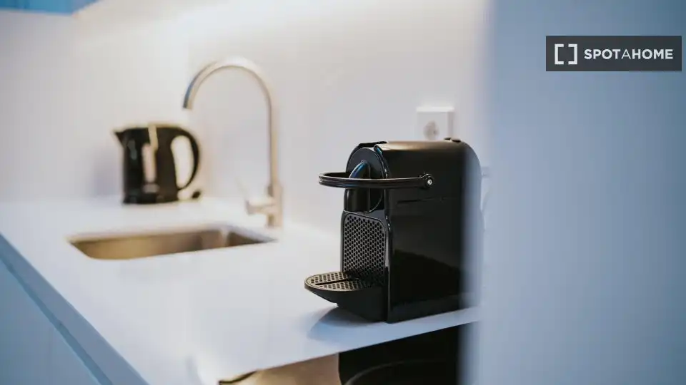Cocina de Piso de alquiler en Madrid con Aire acondicionado, Calefacción y Amueblado