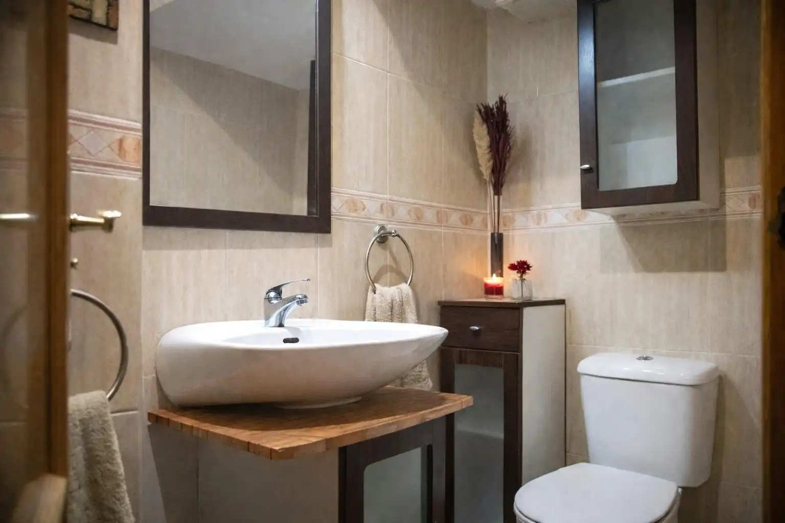 Baño de Casa adosada en venta en Rivas-Vaciamadrid con Aire acondicionado, Calefacción y Jardín privado