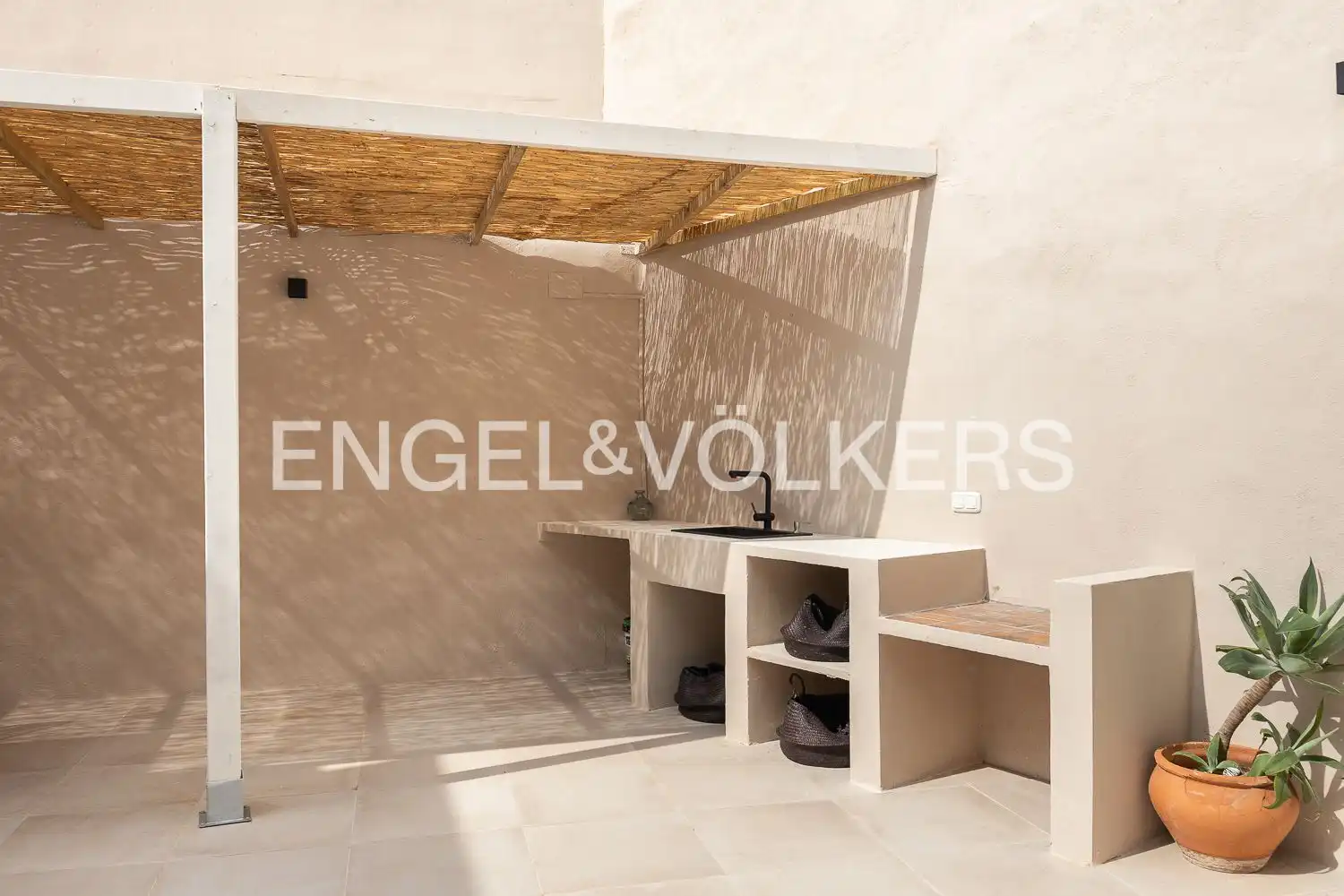 Terraza de Casa adosada en venta en Náquera con Calefacción, Parquet y Terraza