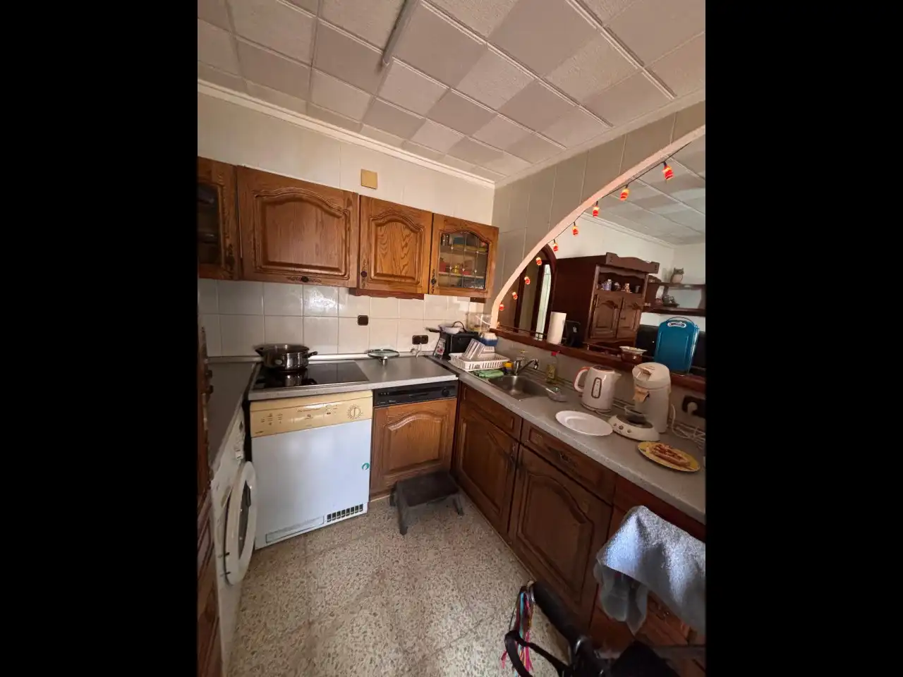 Cocina de Casa o chalet en venta en Torrevieja con Calefacción, Terraza y Amueblado
