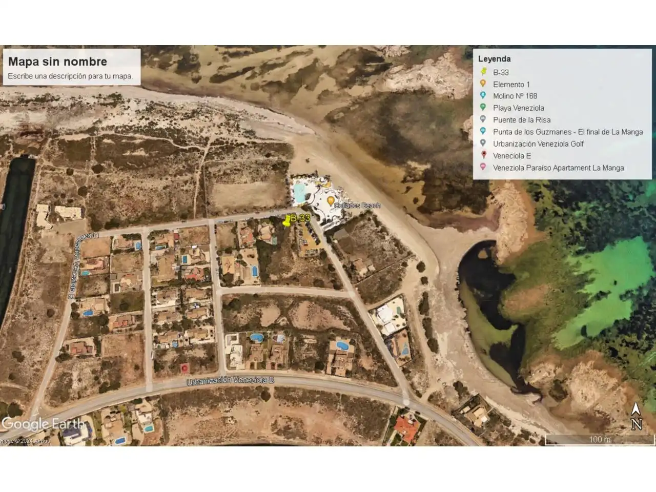 Residencial en venda en La Manga del Mar Menor