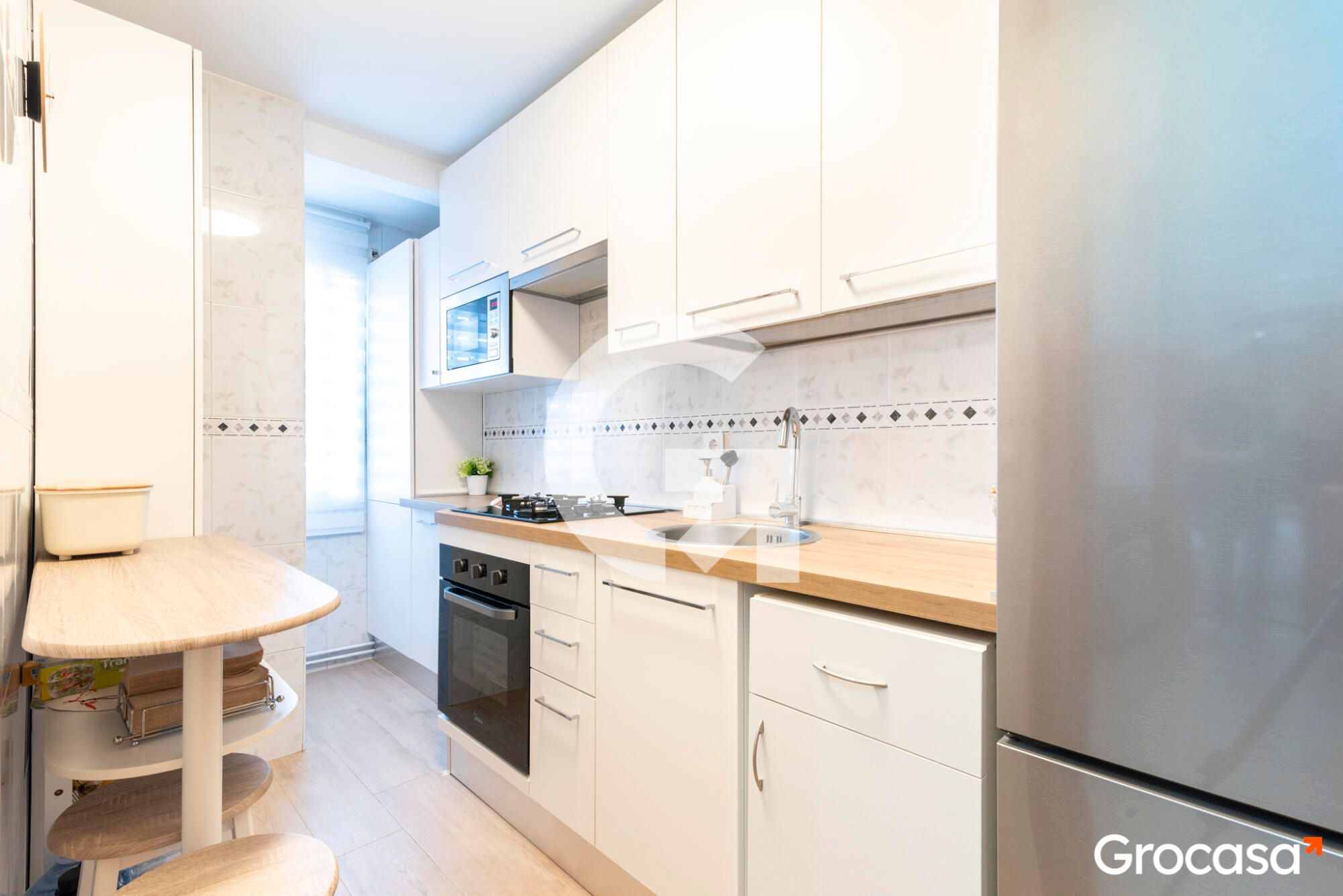 Kitchen of Flat for sale in Sant Joan Despí  with Air Conditioner, Heating and Balcony