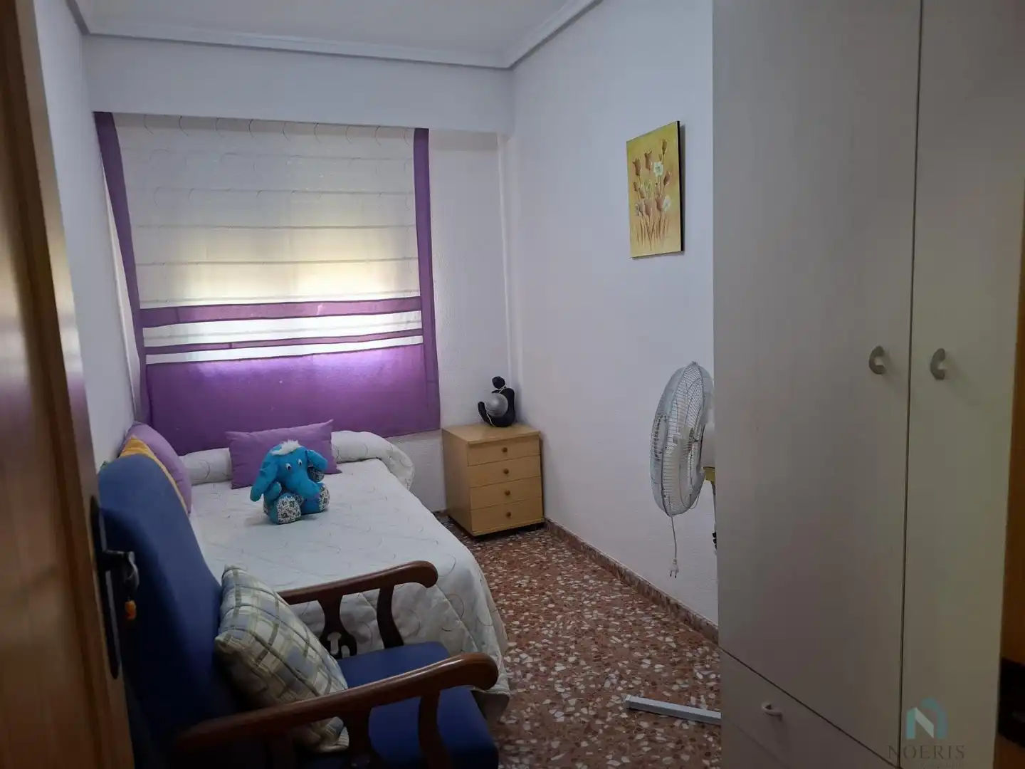 Bedroom of Apartments for sale in Sueca  with Air Conditioner, Terrace and Furnished
