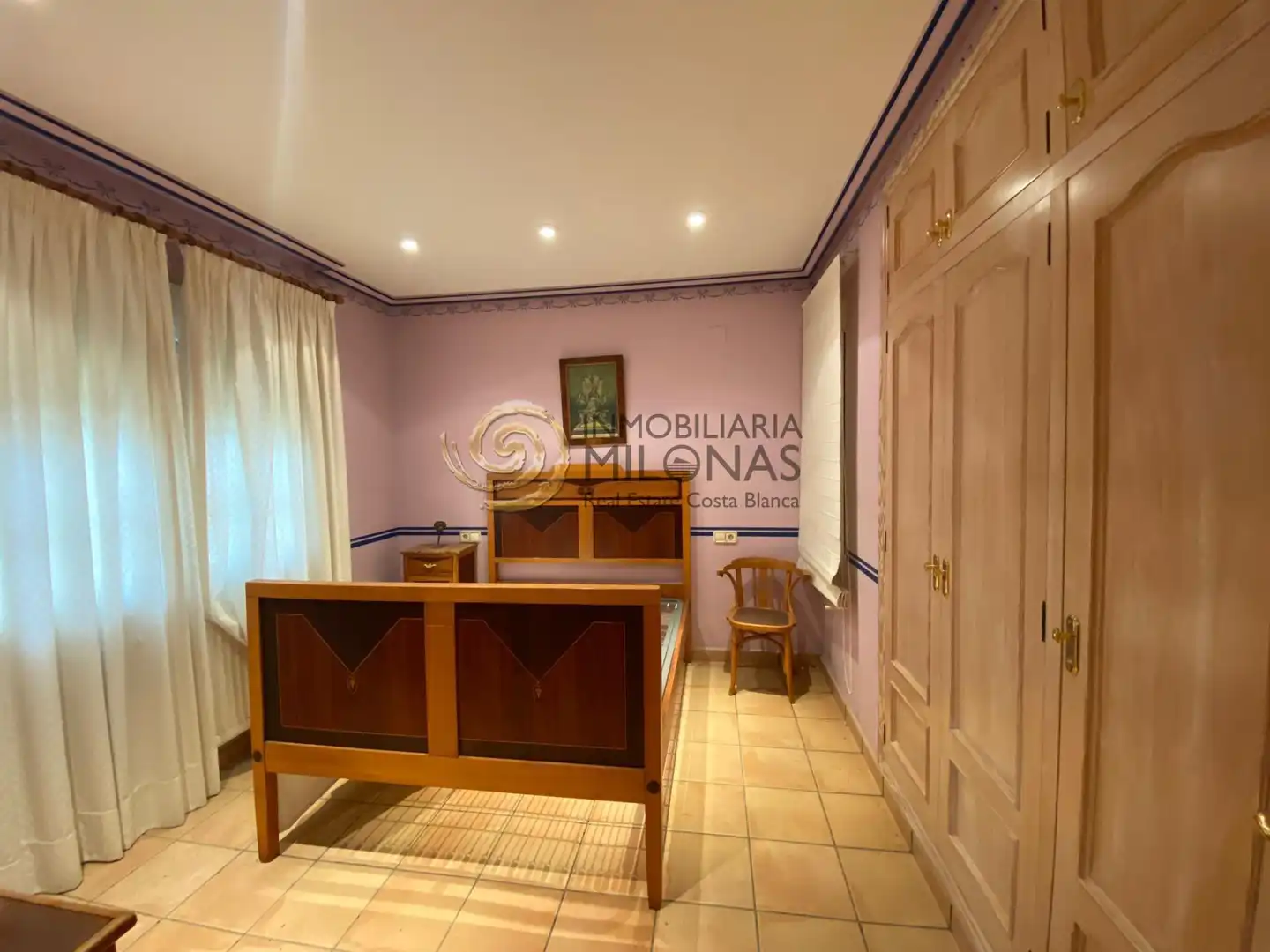 Dormitori de Casa o xalet en venda en La Nucia amb Jardí privat, Terrassa i Moblat