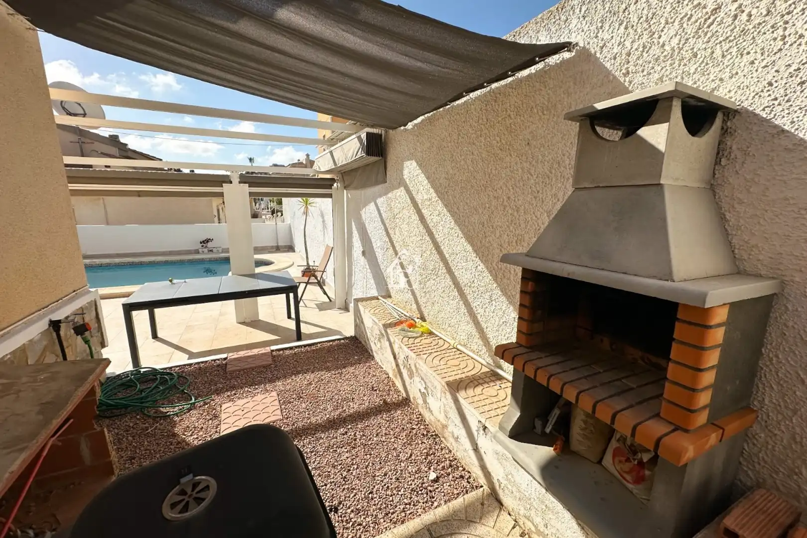 Terrassa de Casa o xalet de lloguer en Rojales amb Aire condicionat, Jardí privat i Terrassa