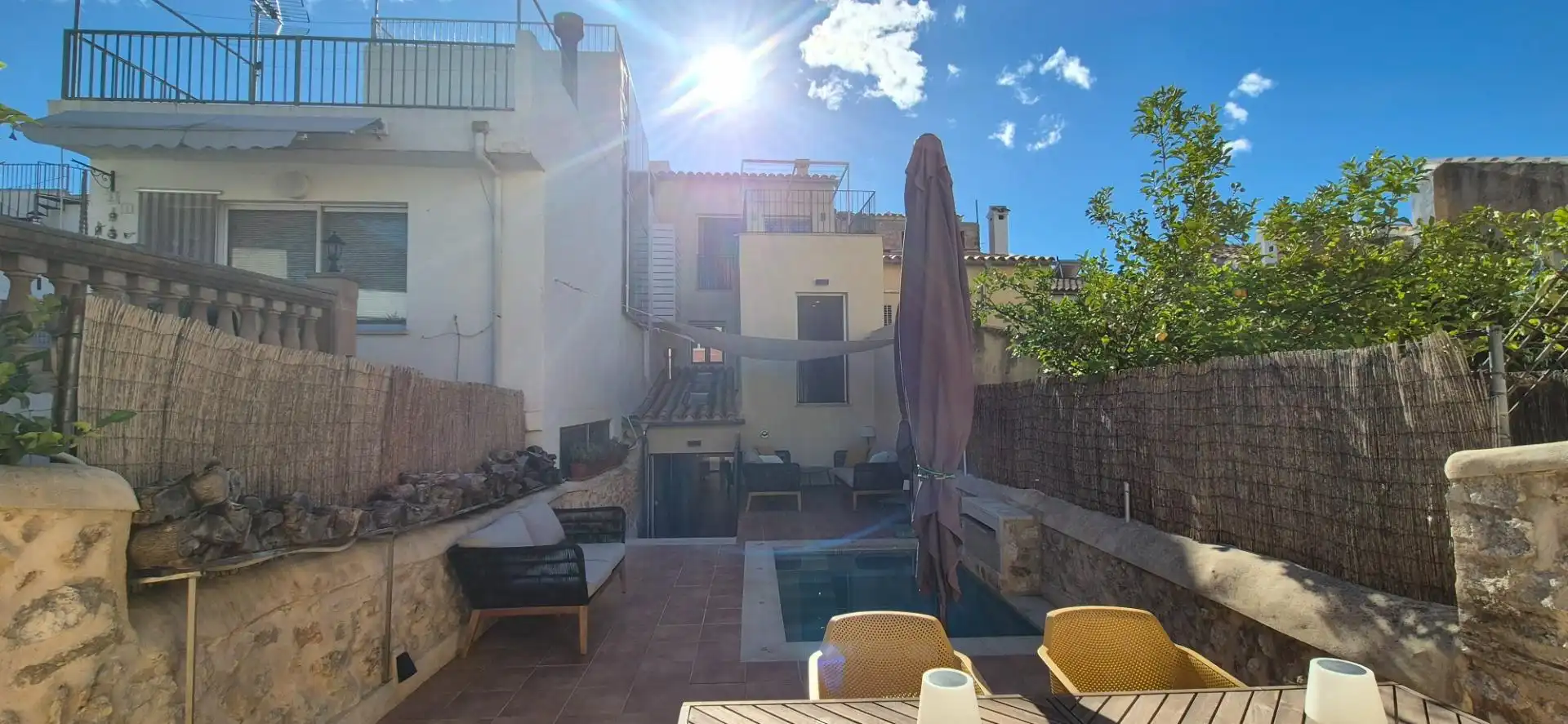 Terraza de Finca rústica en venta en Alaró con Aire acondicionado, Calefacción y Terraza