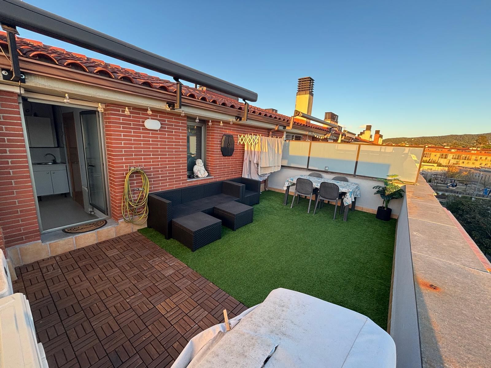 Terrace of Flat for sale in Vilanova del Vallès  with Air Conditioner, Heating and Terrace