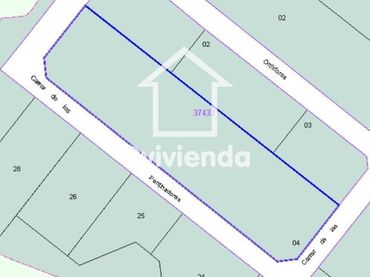 Wohnbaugrundstück zum Verkauf in Poble