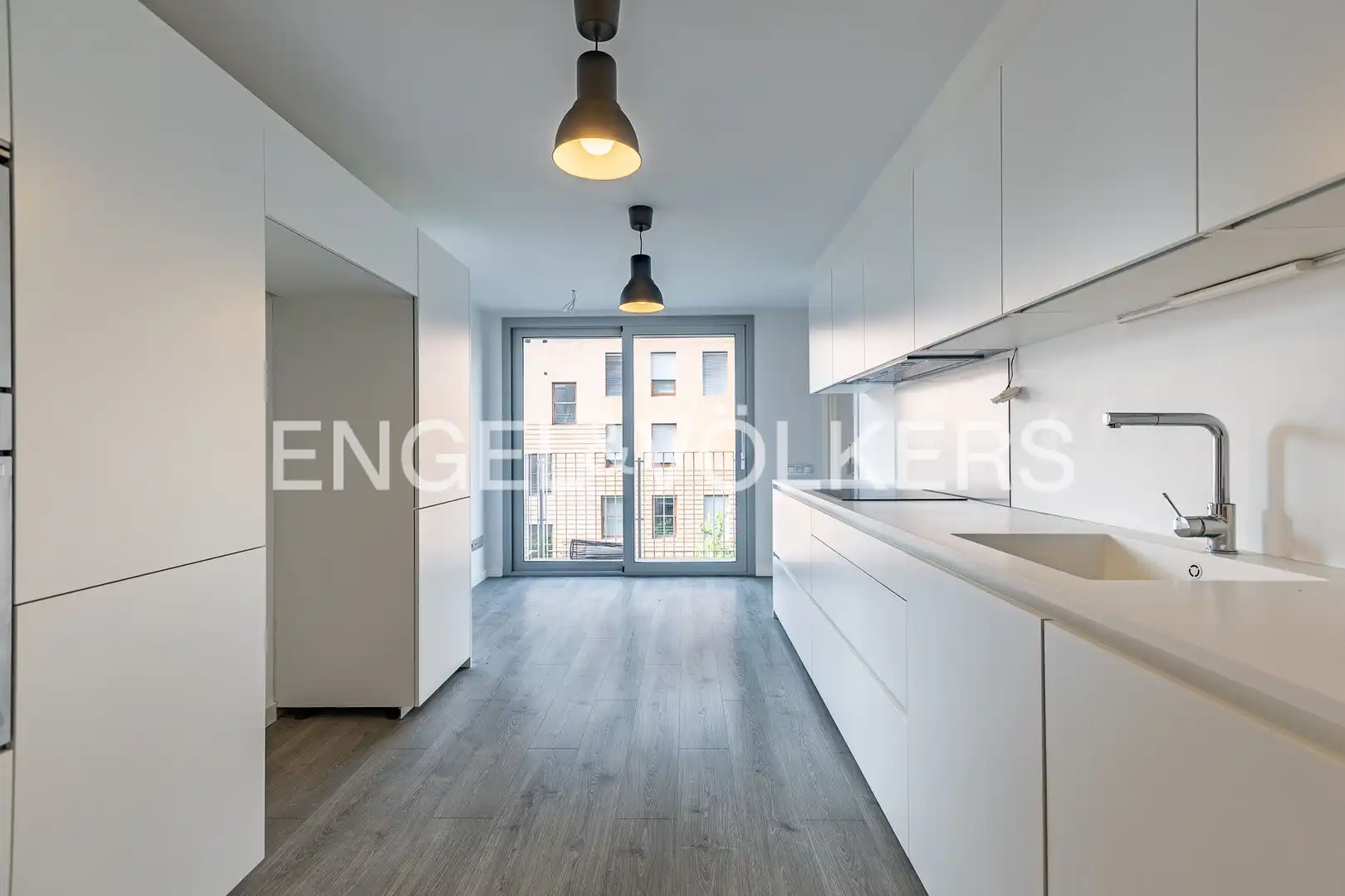 Kitchen of Attic for sale in Sabadell  with Air Conditioner, Heating and Parquet flooring