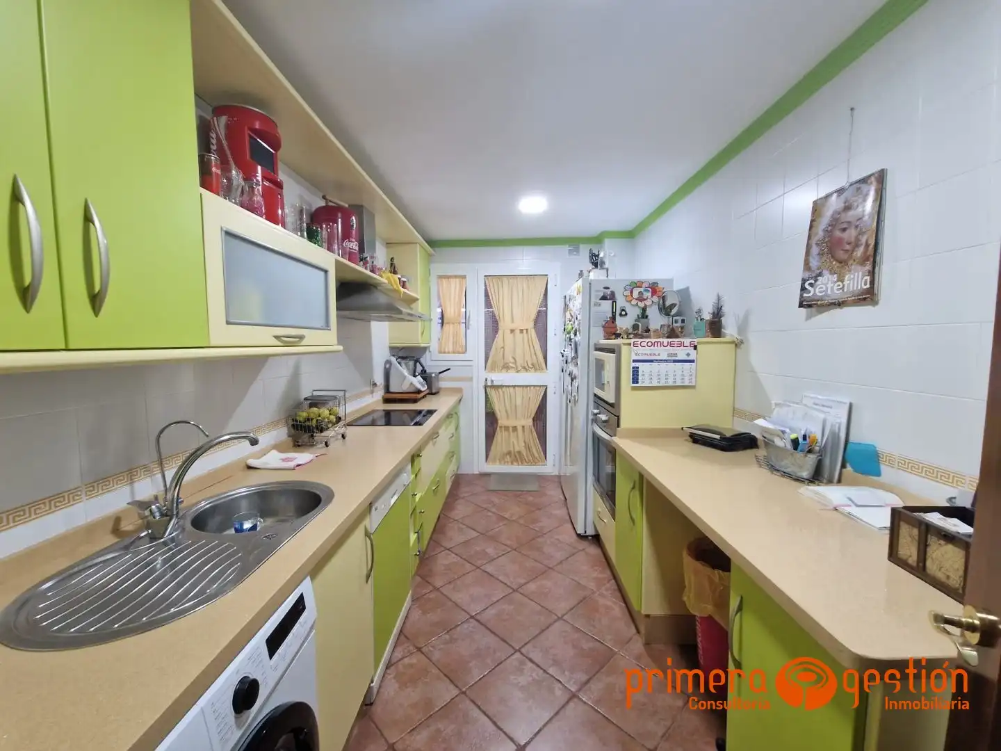 Cocina de Casa o chalet en venta en Lora del Río con Aire acondicionado, Calefacción y Terraza