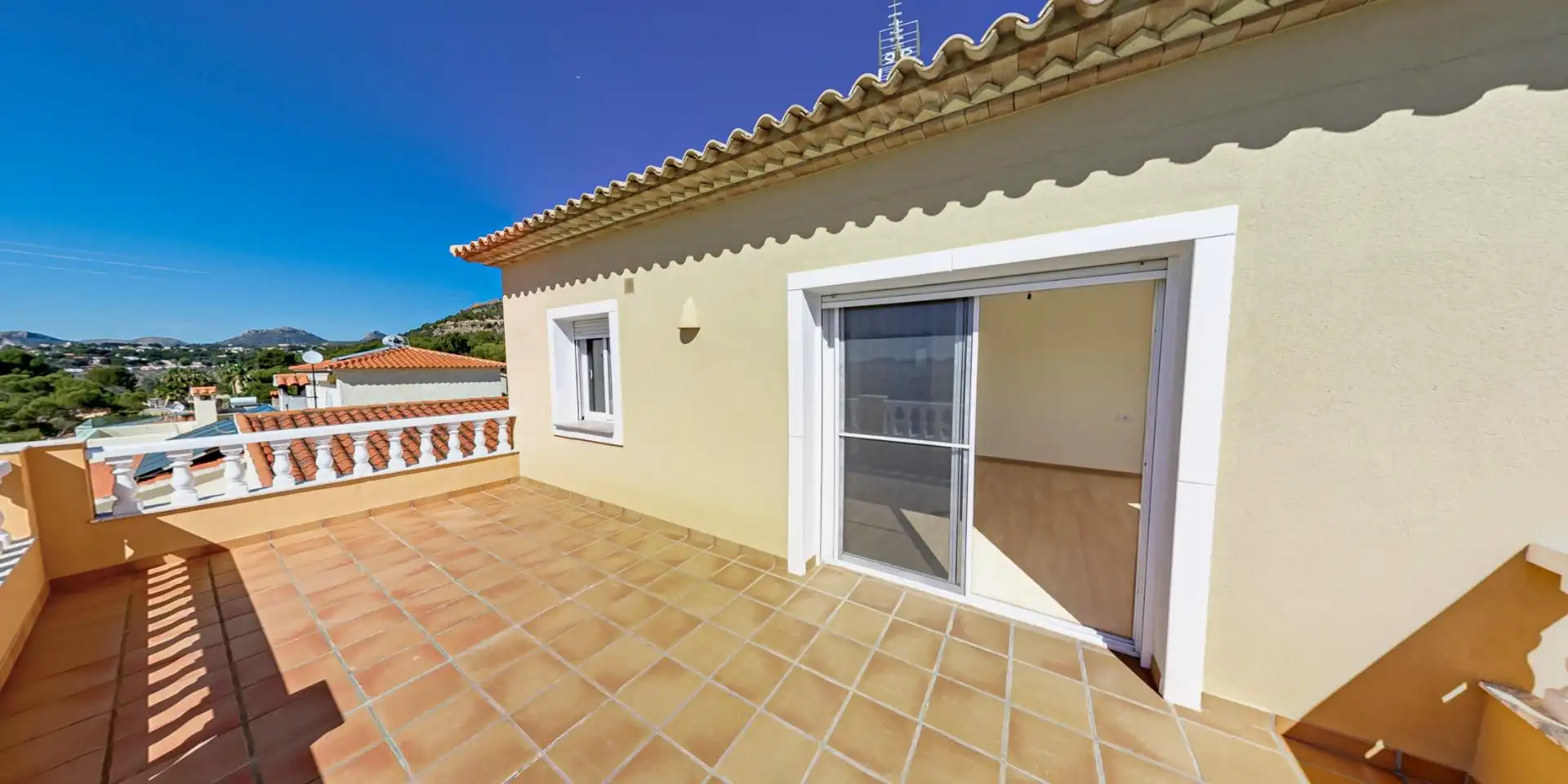 Terrace of Houses for sale in L'Alfàs del Pi  with Private garden, Storage room and Swimming Pool