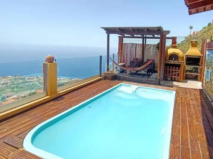Piscina de Casa o chalet en venta en El Sauzal con Jardín privado, Terraza y Piscina