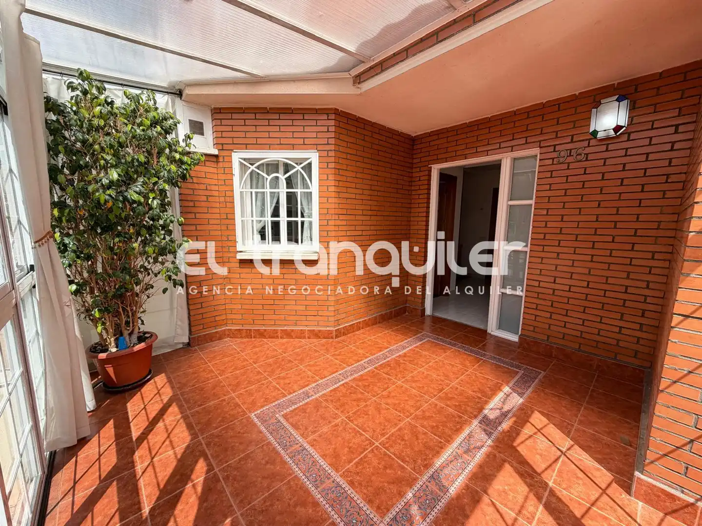 Terrassa de Casa adosada de lloguer en Leganés amb Jardí privat, Parquet i Terrassa