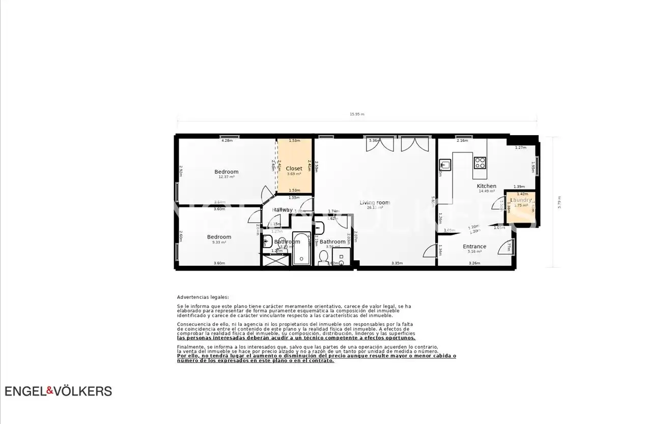 Wohnung zum Verkauf in Madrid mit Klimaanlage, Heizung und Privatgarten