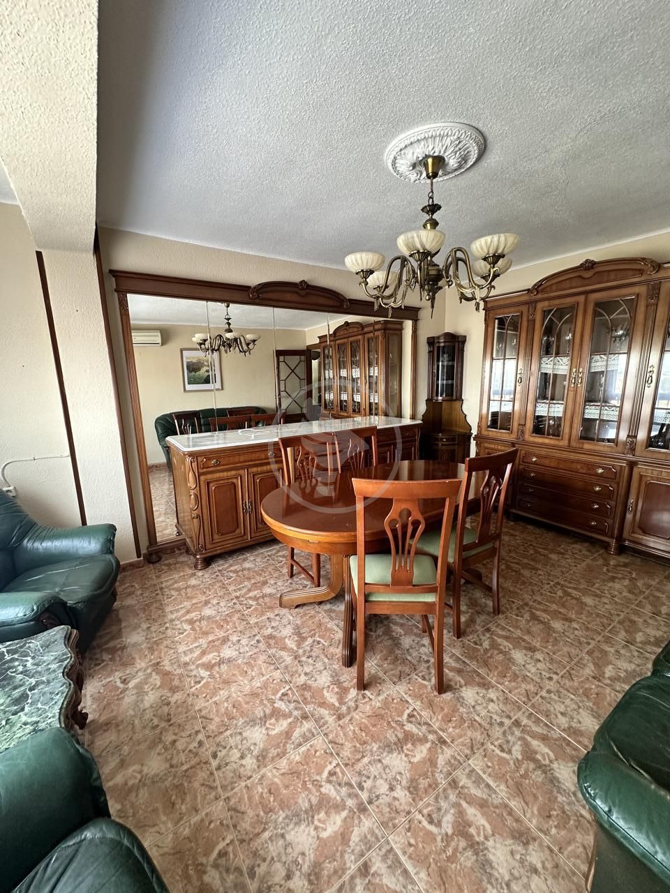 Dining room of Flat to rent in Linares  with Air Conditioner, Terrace and Furnished