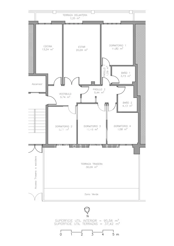 Wohnung zum Verkauf in Arrasate / Mondragón mit Heizung, Terrasse und Balkon