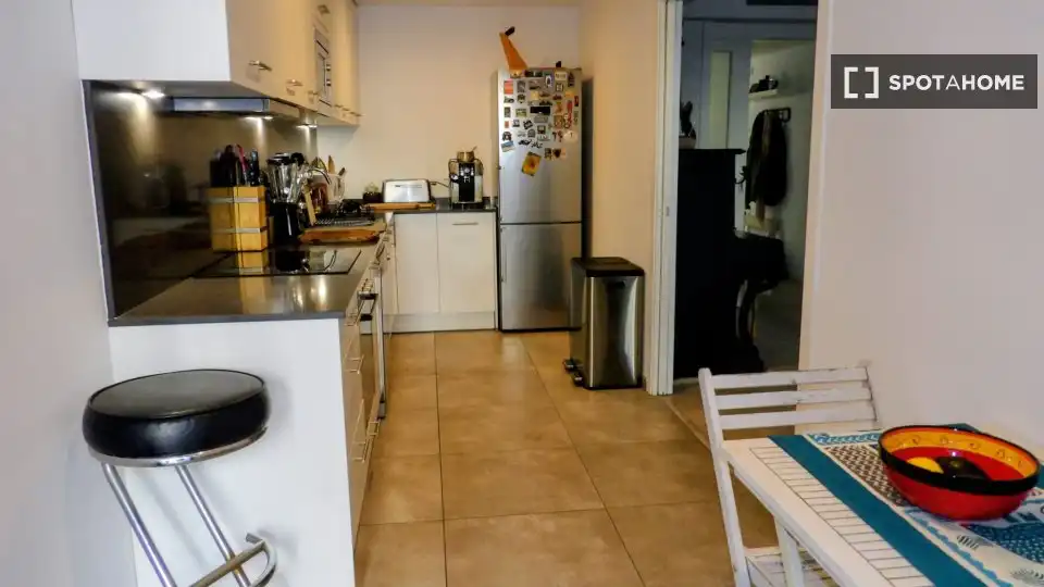 Cocina de Piso de alquiler en  Palma de Mallorca con Aire acondicionado, Calefacción y Amueblado