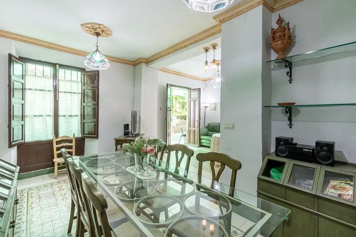 Dining room of Houses for sale in Granada  with Private garden, Terrace and Community pool