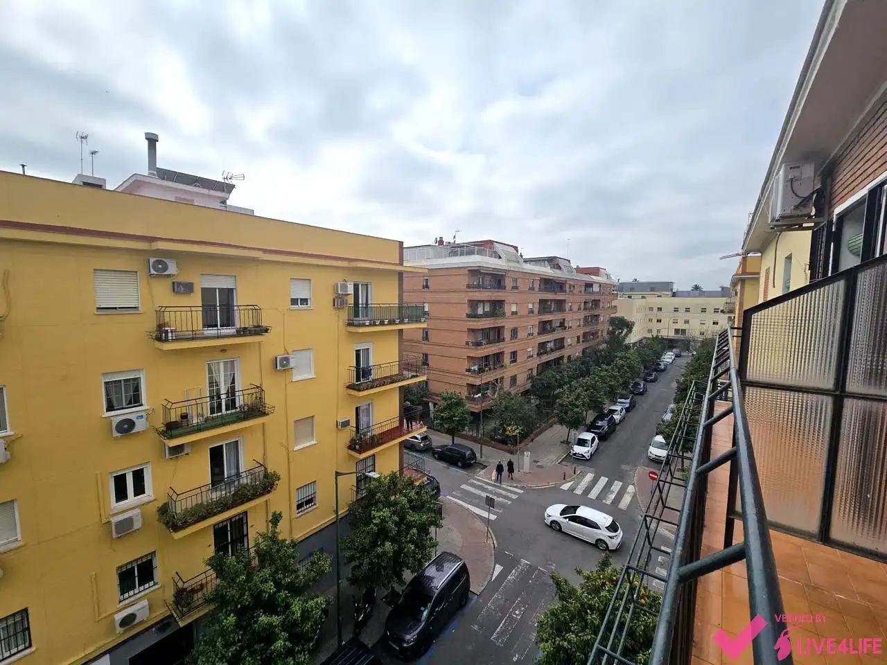 Exterior view of Flat for rent in Sevilla  with Air Conditioner, Terrace and Furnished