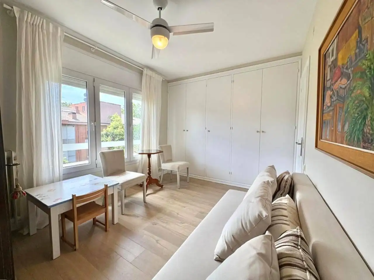 Schlafzimmer von Maisonette zum Verkauf in Sant Cugat del Vallès mit Klimaanlage, Heizung und Parkett