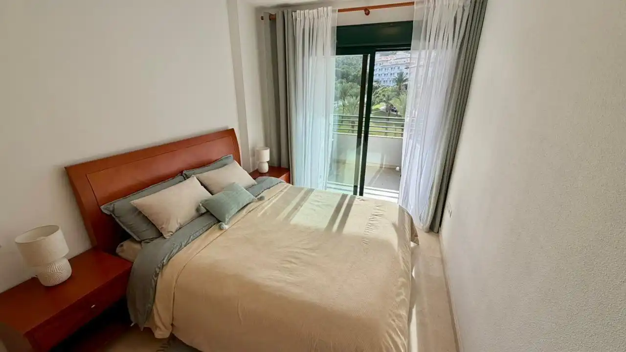 Bedroom of Apartments for rent in Villajoyosa / La Vila Joiosa  with Heating